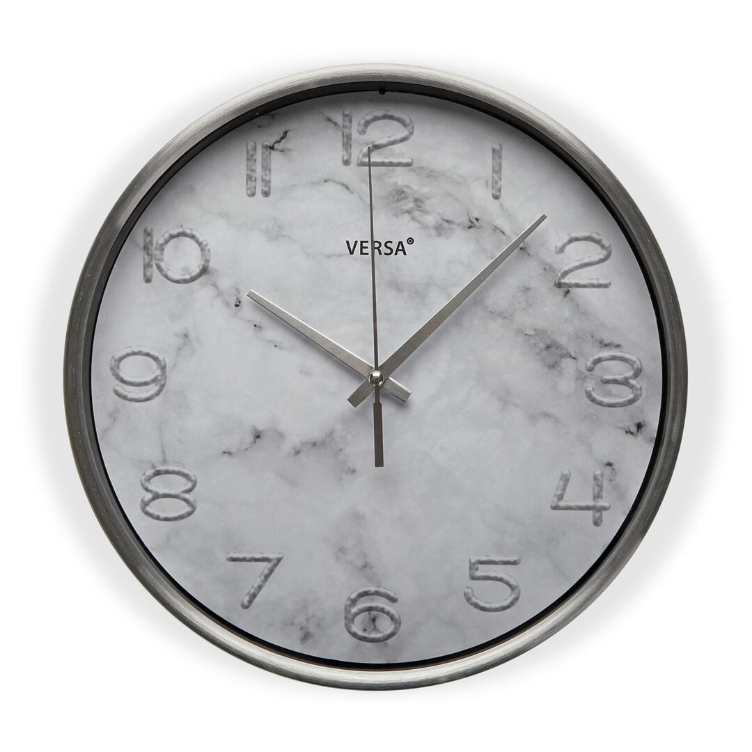 GRAY WALL CLOCK ALUMINIUM BEST FOR Life Philosophy
